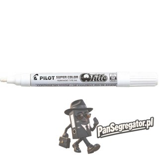 Marker olejowy PILOT grubość M biały PISC-PBWM
