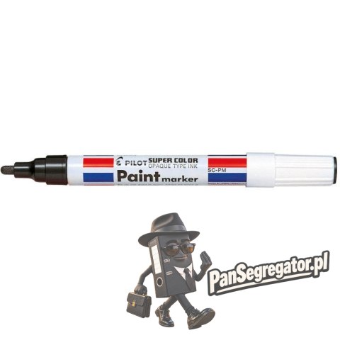 Marker olejowy PILOT grubość M czarny PISC-PMB