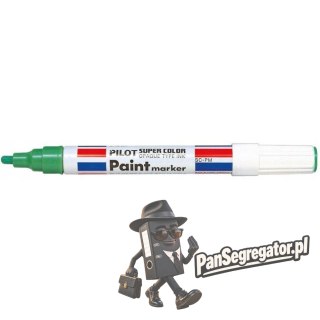 Marker olejowy PILOT grubość M zielony PISC-PMG
