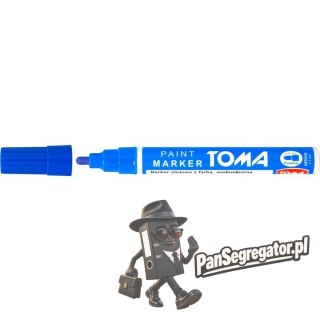Marker olejowy TO-440 grubość 2.5mm niebieski TOMA