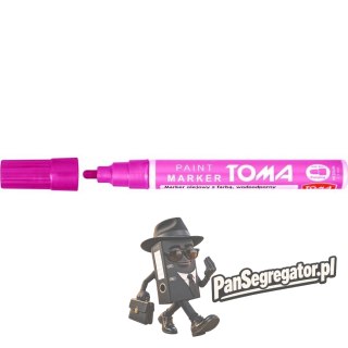 Marker olejowy TO-440 grubość 2.5mm różowy TOMA