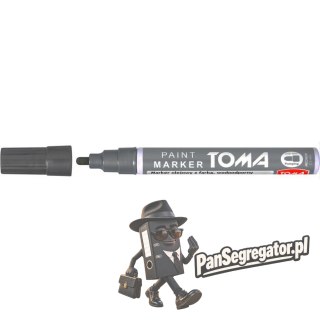 Marker olejowy TO-440 grubość 2.5mm szary TOMA