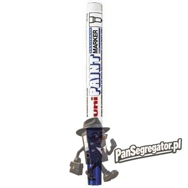 Marker olejowy UNI PX-21 niebieski UNPX21/DNI