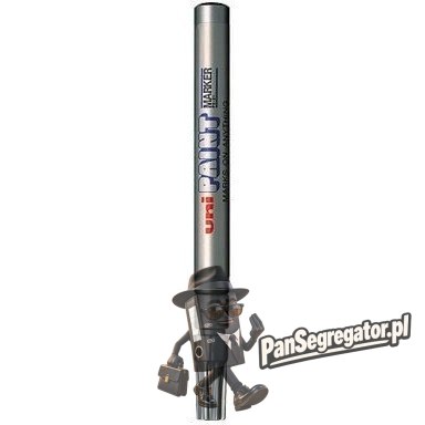 Marker olejowy UNI PX-21 srebrny
