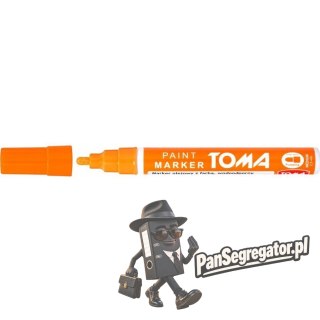 Marker olejowy grubość 2.5mm pomarańczowy TO-440 TOMA