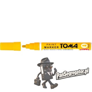 Marker olejowy grubość 2.5mm żołty TO-440 TOMA