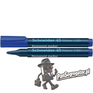 Marker perm.Maxx 130 okągły niebieski 113003 SCHNEIDER