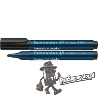 Marker permanentny Maxx 130 okrągły czarny 113001 SCHNEIDER