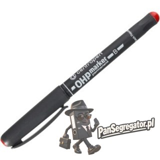 Marker permanentny OHP 1-3mm czerwony 2638 CENTROPEN