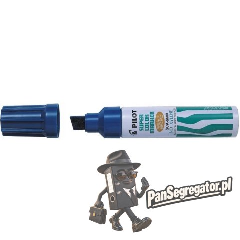 Marker permanentny PILOT JUMBO niebieski PISC-66L