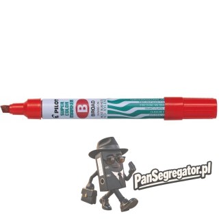 Marker permanentny PILOT SCA-B czerwony PISC-B R