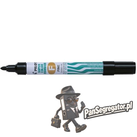 Marker permanentny PILOT SCA-F czarny PISCA-F-B