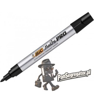 Marker permanentny PRO czarny okrągła końcówka 964800 BIC