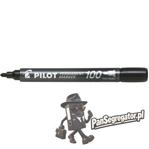 Marker permanentny SCA-100 czarny SCA-100-B PILOT