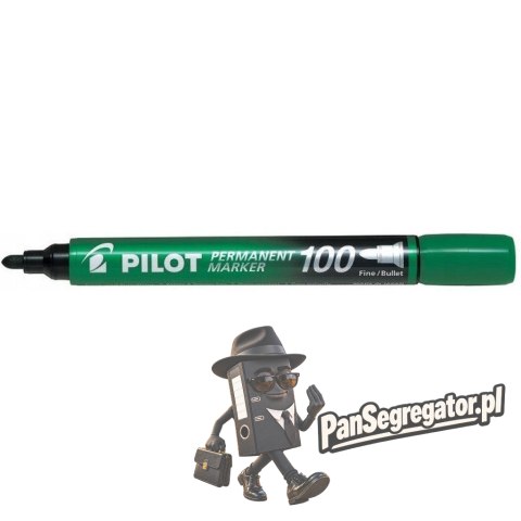 Marker permanentny SCA-100 zielony SCA-100-G PILOT
