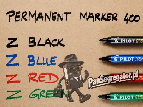 Marker permanentny SCA-400 zielony SCA-400-G PILOT