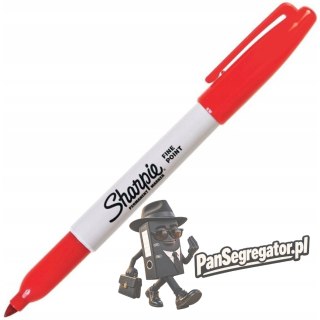 Marker permanentny SHARPIE FINE czerwony S0810940
