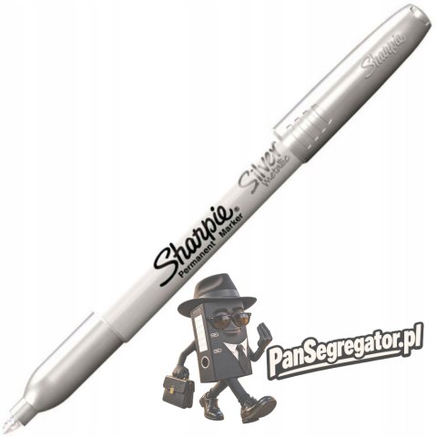 Marker permanentny SHARPIE METALLICS srebrny 1891063