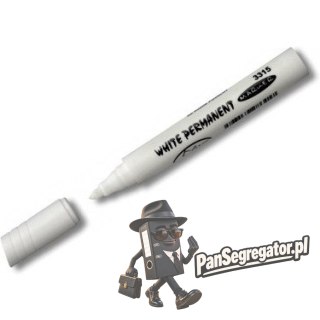 Marker permanentny biały 2.5mm 3315/7733150007TE KOH-I-NOOR