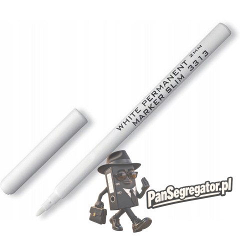 Marker permanentny biały 2mm 3313 KOH-I-NOOR