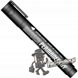 Marker permanentny czarny KM102-VO TETIS