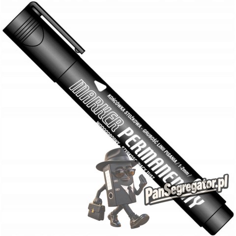 Marker permanentny czarny KM102-VO TETIS