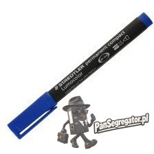 Marker permanentny niebieski COMPACT