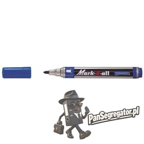 Marker permanentny niebieski okrągły 4-all 651/41 STABILO