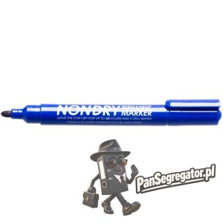 Marker permanentny niebieski okrągły TT5019 Dong-A