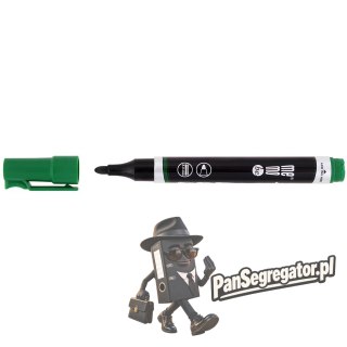 Marker permanentny zielony okrągła końcówka MM022-04 MEMOBE