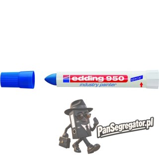 Marker przemysłowy farba w paście 950 niebieski 10mm 950/003/N EDDING