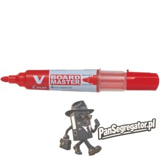 Marker suchościeralny V BOARD MASTER czerwony PIWBMA-VBM-M-R-BG PILOT