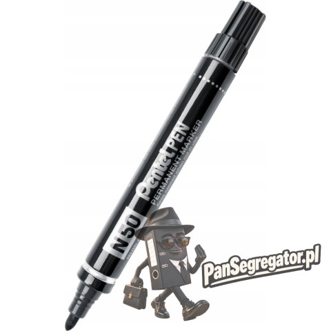 Marker wodoodporny N50-A czarny PENTEL