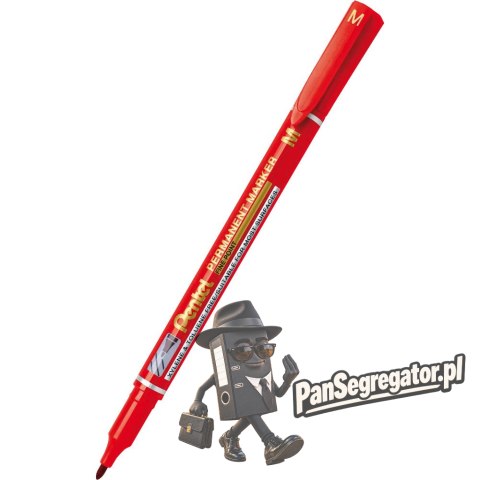 Foliopis wodoodporny czerwony 1,0mm NM470-B PENTEL