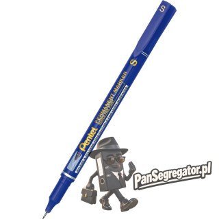 Foliopis wodoodporny niebieski 0,4mm NFS410-C PENTEL