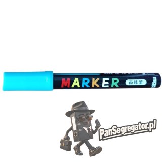 Marker akrylowy 1-2 mm zielony niebieskawy MG ZPLN6570-53