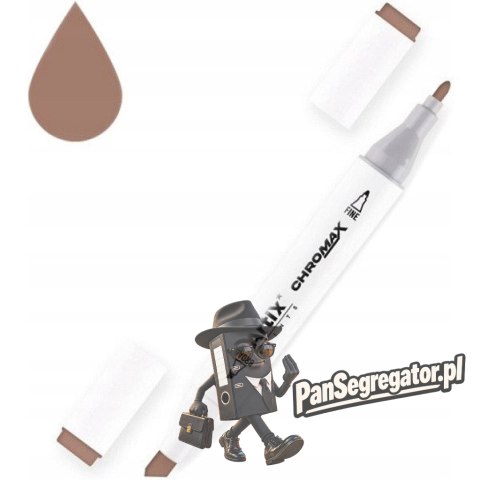 Marker alkoholowy dwustronny BURNT SIENNA PP915-95 ARTIX