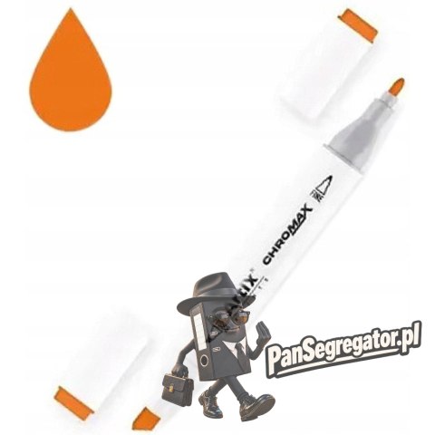 Marker alkoholowy dwustronny FLUORESCENT ORANGE PP915-9 ARTIX
