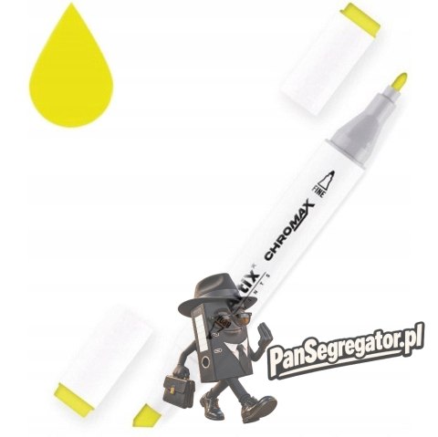 Marker alkoholowy dwustronny FLUORESCENT YELLOW PP915-13 ARTIX