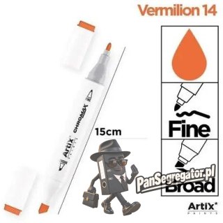 Marker alkoholowy dwustronny VERMILION PP915-14 ARTIX