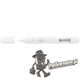 Marker olejowy MM301 końcówka okrągła 2-4mm biały MM301-00 MEMOBE
