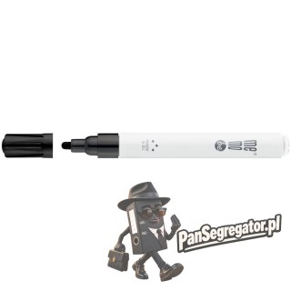 Marker olejowy MM301 końcówka okrągła 2-4mm czarny MM301-02 MEMOBE