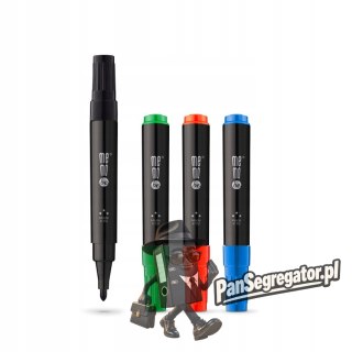 Marker permanentny M200 końcówka okrągła 3mm 4 kolory MM200-99 MEMOBE