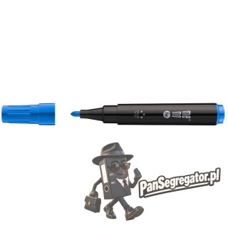 Marker permanentny M200 końcówka okrągła 3mm niebieski MM200-03 MEMOBE