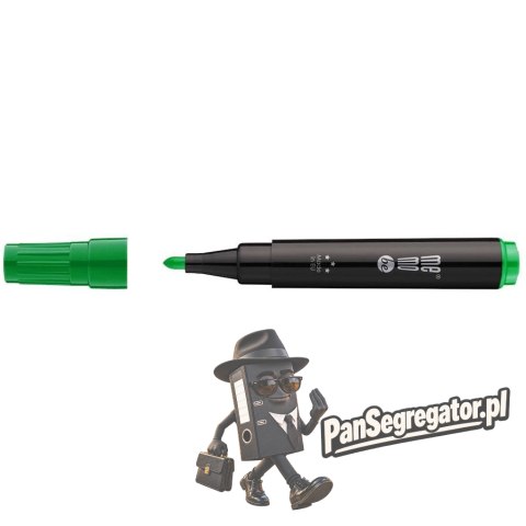 Marker permanentny M200 końcówka okrągła 3mm zielony MM200-04 MEMOBE