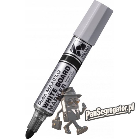 Marker suchościeralny MWL5W MAXIFLO gruby czarny MWL5W-A PENTEL