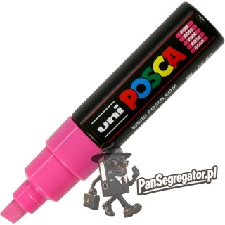 Marker z farbą plakatową Posca PC-8K, różowy, Uni