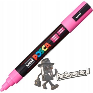 Marker z farbą plakatową UNI Posca PC-5M, nr.13 różowy