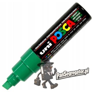 Marker z farbą plakatową UNI Posca PC-8K nr.6 zielony