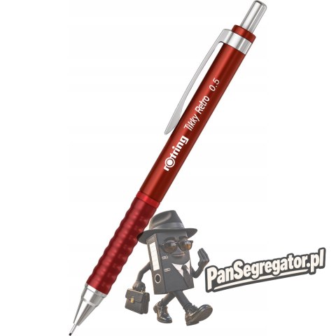 Ołówek 0,5 TIKKY RETRO RED 2202568 ROTRING
